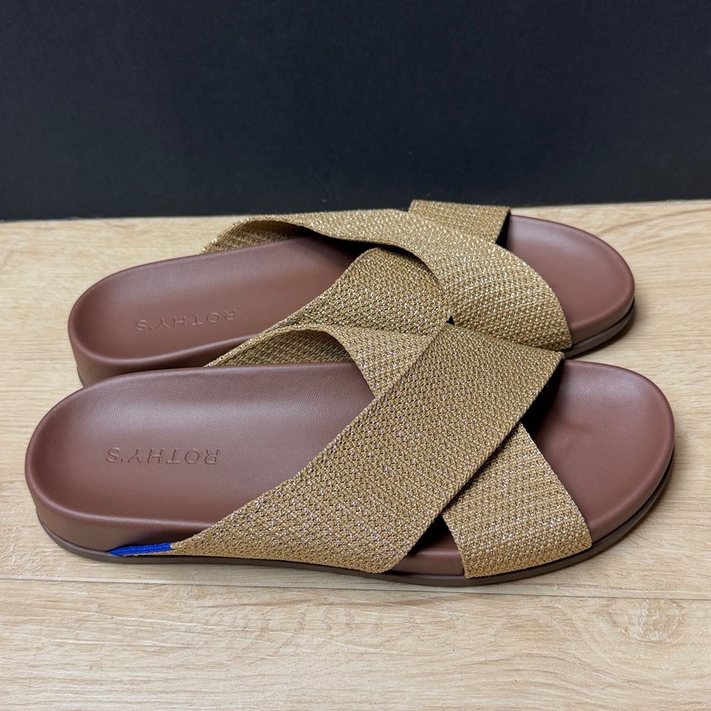 Rothy's The Weekend Slide in Golden Sun, SIZE 8 1/2 US - Picture 4 of 9